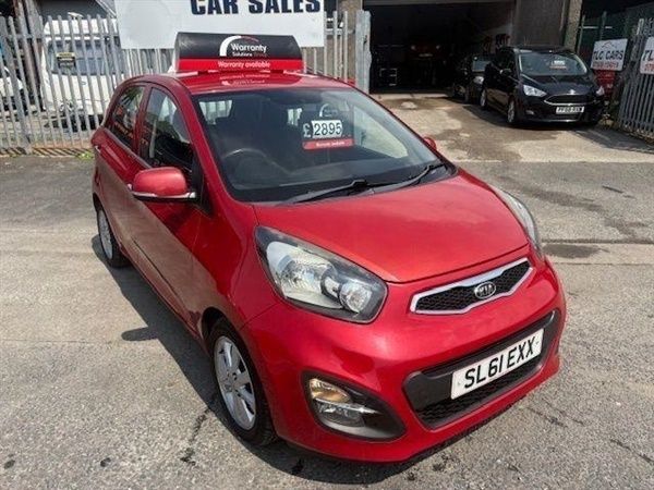 Red Used 2011 Kia Picanto 2 Hatchback | £2,895 (Fair price) - Image 1/1