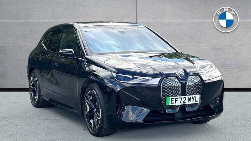 Black Used 2023 BMW iX M Sport SUV | £43,985 (Good price) - Image 1/4