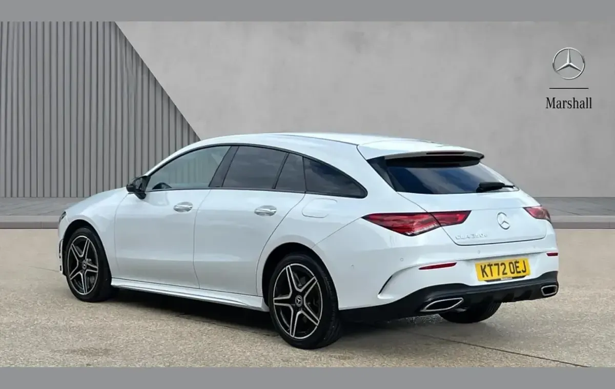 Used Mercedes CLA250e AMG Line Premium 214 HP (157 kW) 2022 White Sedan