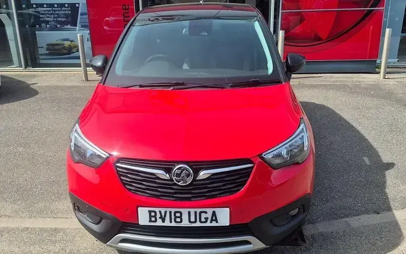 Used Vauxhall Crossland X 82 HP (60 kW) 2018 Red SUV