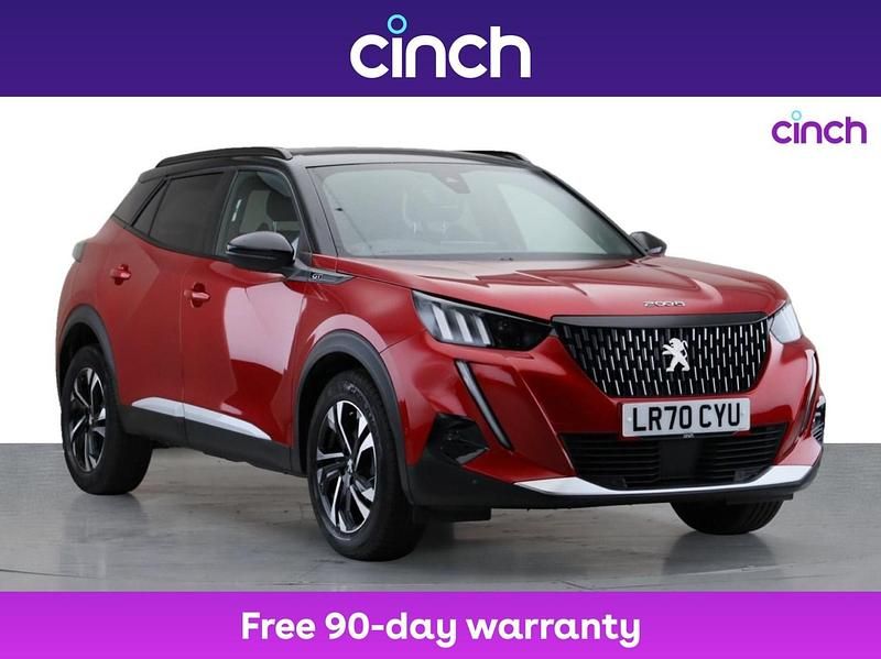Red Used 2021 Peugeot 2008 GTi SUV | £13,199 (Good price) - Image 1/3