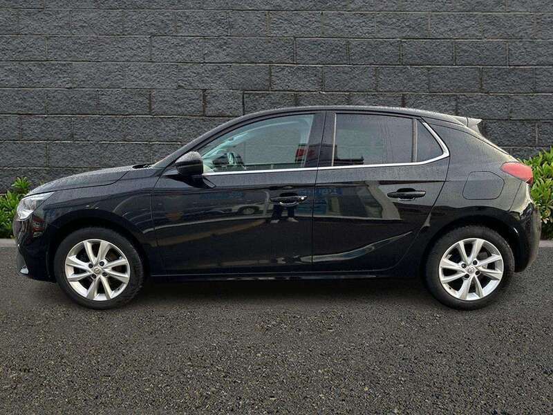 Used Vauxhall Corsa Elite 74 HP (54 kW) 2021 Black Hatchback