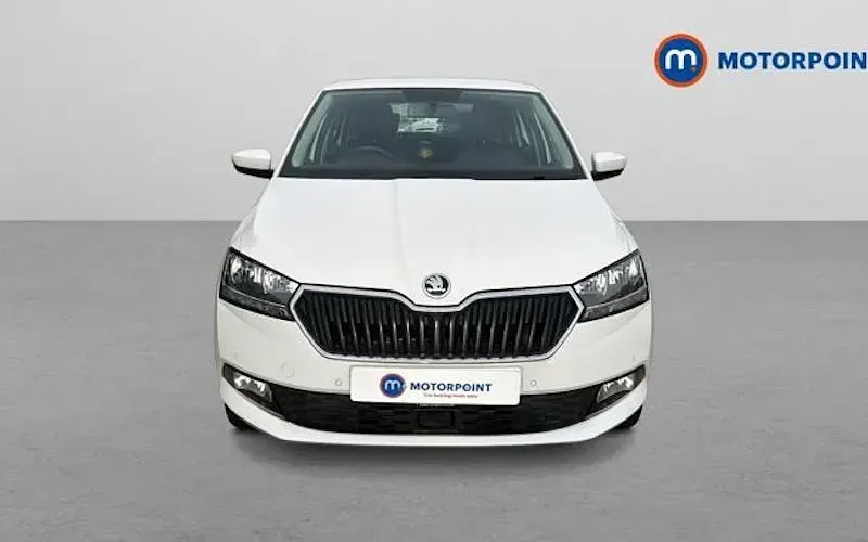 Used Skoda Fabia SE Drive 95 HP (69 kW) 2021 White Hatchback
