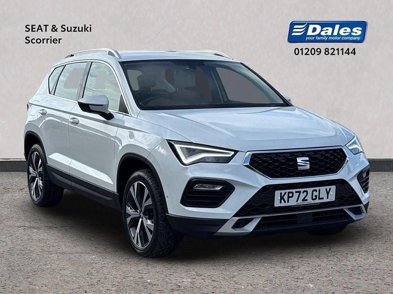 White Used 2022 Seat Ateca SE Technology SUV | £17,500 (Expensive) - Image 1/4