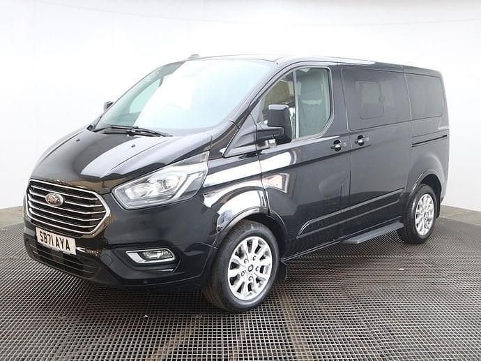 Black Used 2022 Ford Tourneo Custom Titanium MPV | £17,945 (Super price) - Image 1/1