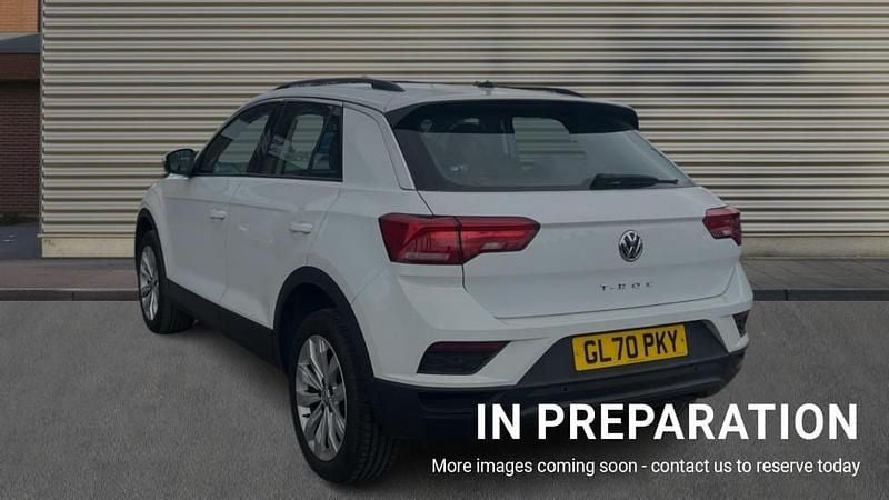 Used VW T-Roc SE 115 HP (84 kW) 2020 Pure white SUV
