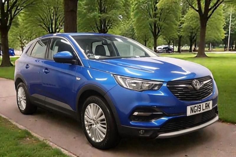 Used Vauxhall Grandland X 130 HP (95 kW) 2019 Blue SUV