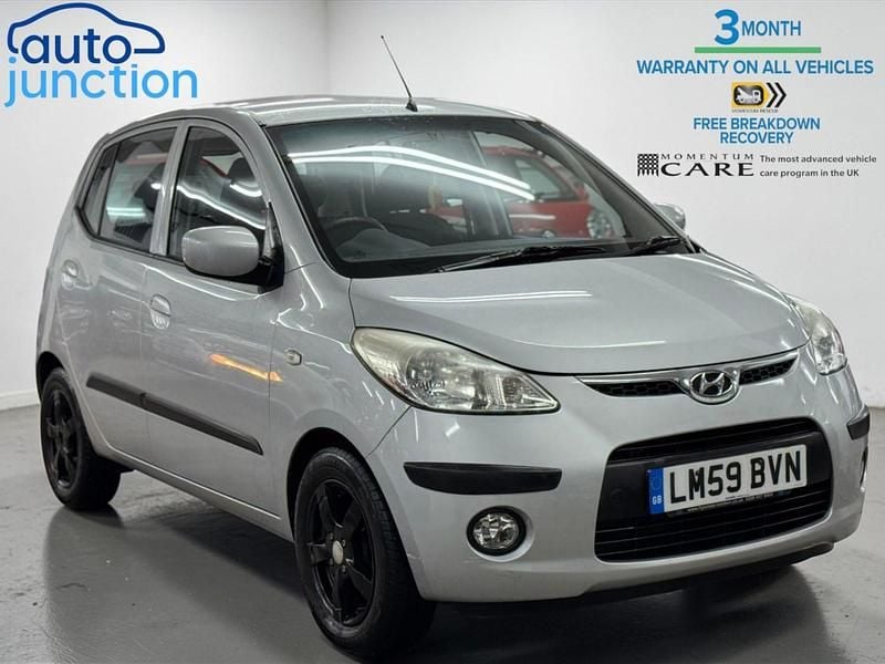 Used Hyundai i10 Comfort 78 HP (57 kW) 2009 Silver Hatchback