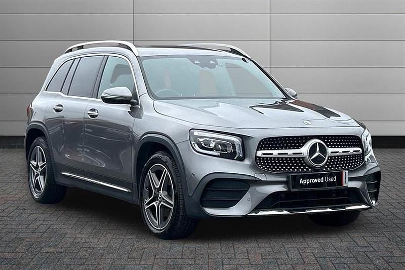 Used Mercedes GLB200 AMG Line Premium 163 HP (119 kW) 2021 Mountain grey SUV