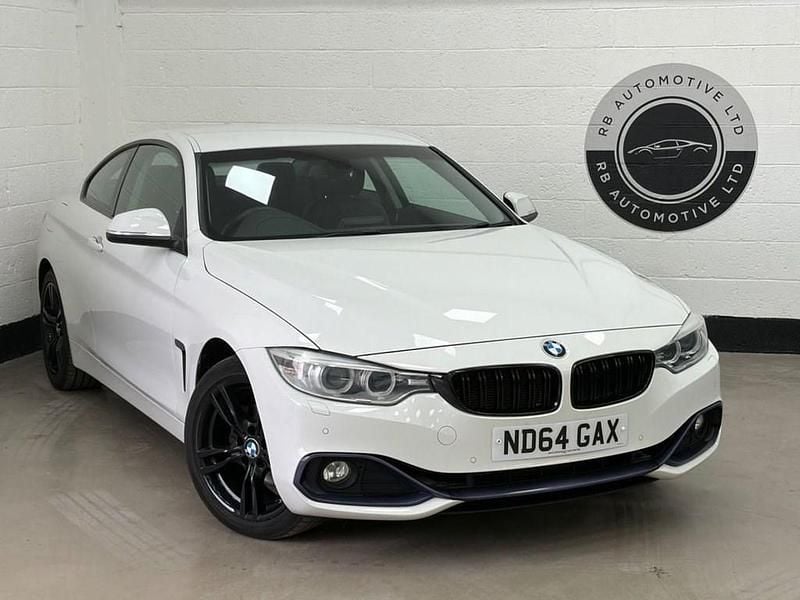 Used BMW 420 Sport Line 184 HP (135 kW) 2014 White Coupe