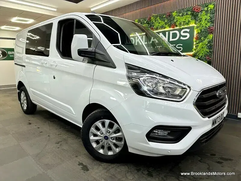 Used Ford Transit Custom Limited 130 HP (95 kW) 2023 White Van