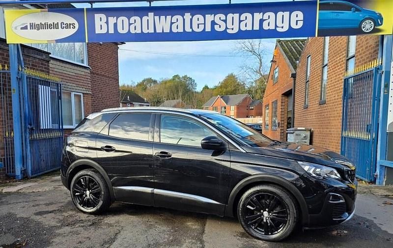 Black Used 2017 Peugeot 3008 Allure Hatchback | £7,990 (Expensive) - Image 1/4