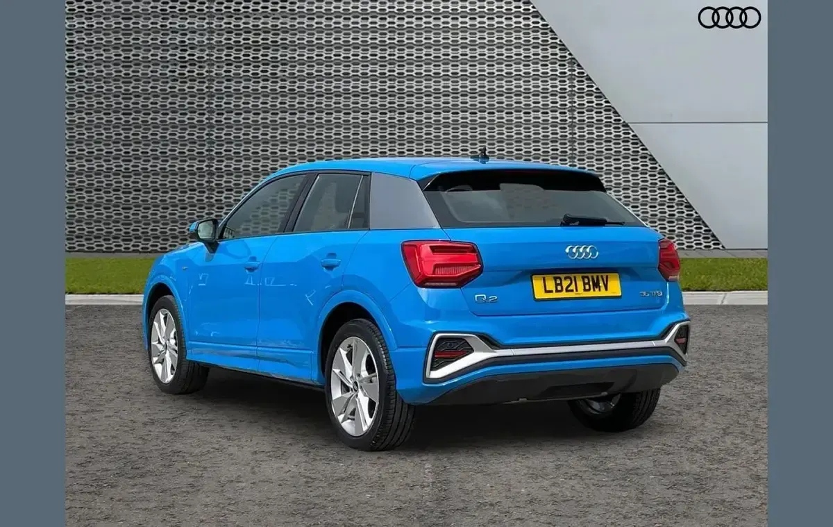 Used Audi Q2 S-Line 147 HP (108 kW) 2021 Blue SUV