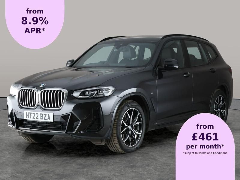 Grey Used 2022 BMW X3 M Sport SUV | £30,506 (Good price) - Image 1/2