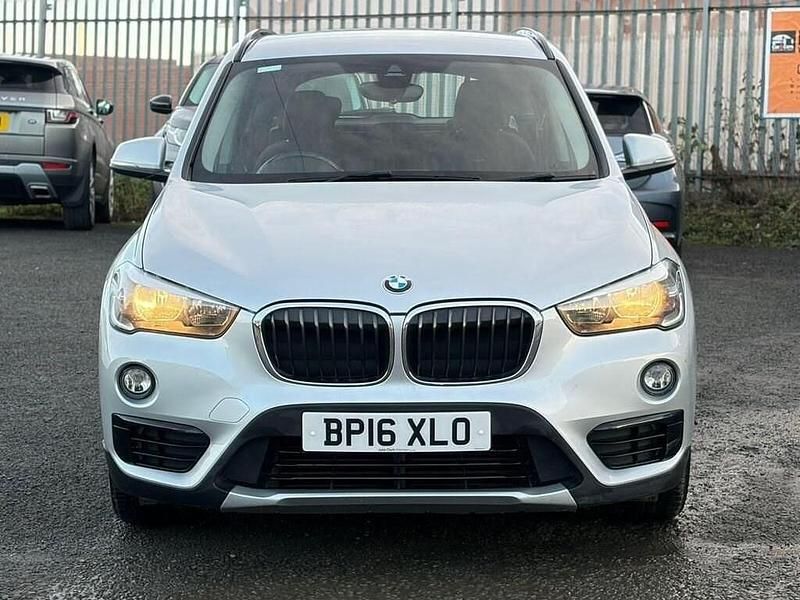 Used BMW X1 Sport Line 192 HP (141 kW) 2016 Silver SUV