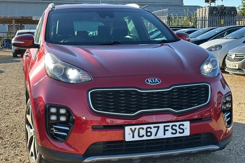 Red Used 2018 Kia Sportage GT-Line SUV | £10,995 (Fair price) - Image 1/1