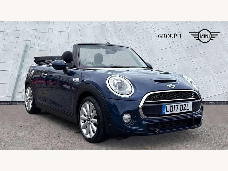 Blue Used 2017 Mini Cooper S Cabriolet Cabriolet | £14,495 (Fair price) - Image 1/4