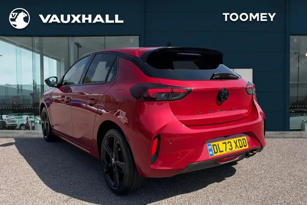 Used Vauxhall Corsa Ultimate 131 HP (96 kW) 2023 Red Hatchback