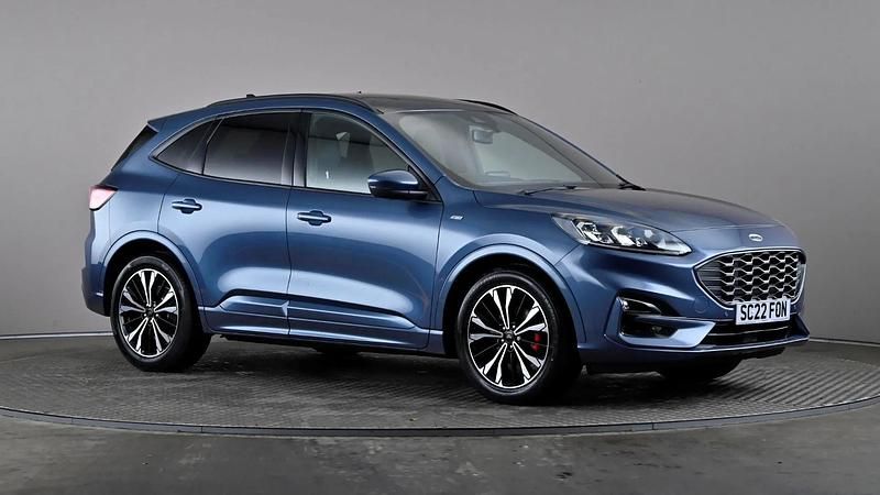 Blue Used 2022 Ford Kuga ST-Line X SUV | £16,998 (Fair price) - Image 1/4