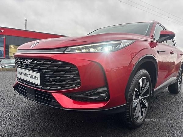 New MG HS SE 2026 Red SUV