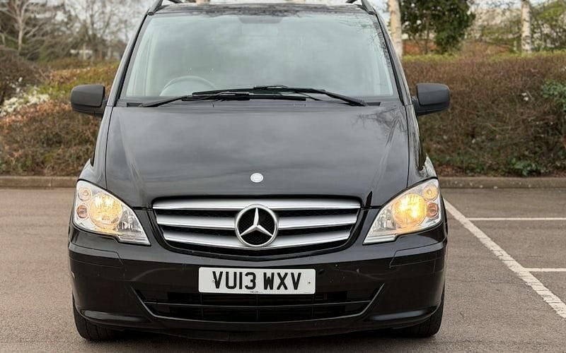 Used Mercedes Vito 166 HP (122 kW) 2013 Black Van