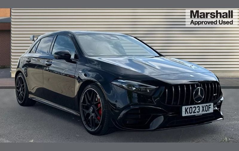 Black Used 2023 Mercedes A45 AMG Hatchback | £46,490 (Fair price) - Image 1/4