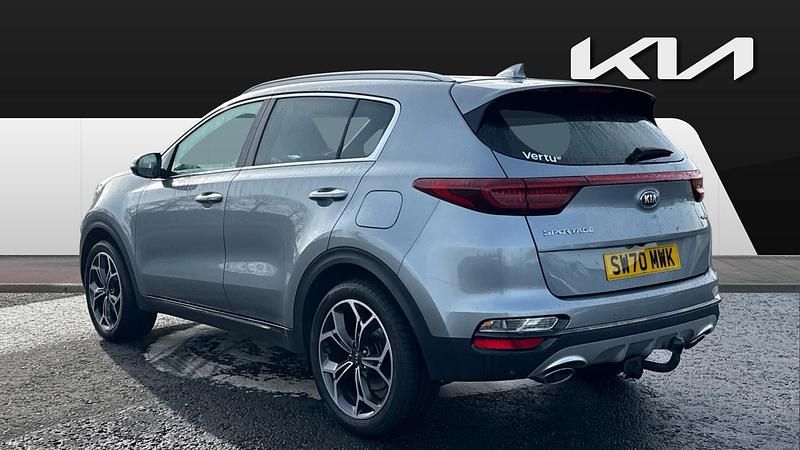 Used Kia Sportage GT-Line 177 HP (130 kW) 2021 Silver SUV