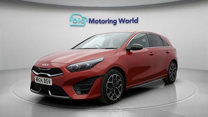 Used Kia Ceed GT-Line 158 HP (116 kW) 2024 Red Hatchback