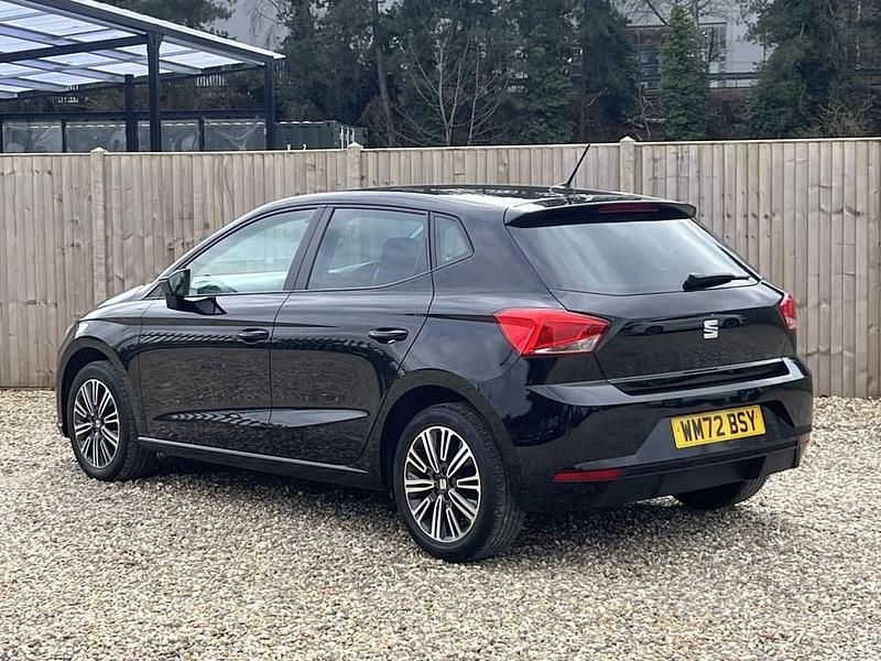 Used Seat Ibiza SE 95 HP (69 kW) 2023 Black Hatchback