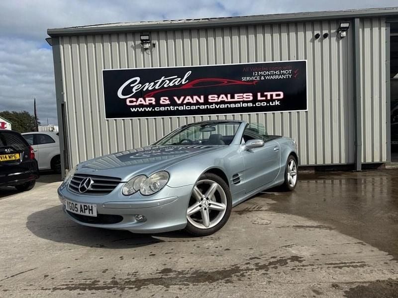 Silver Used 2005 Mercedes SL350 Cabriolet | £15,000 - Image 1/4