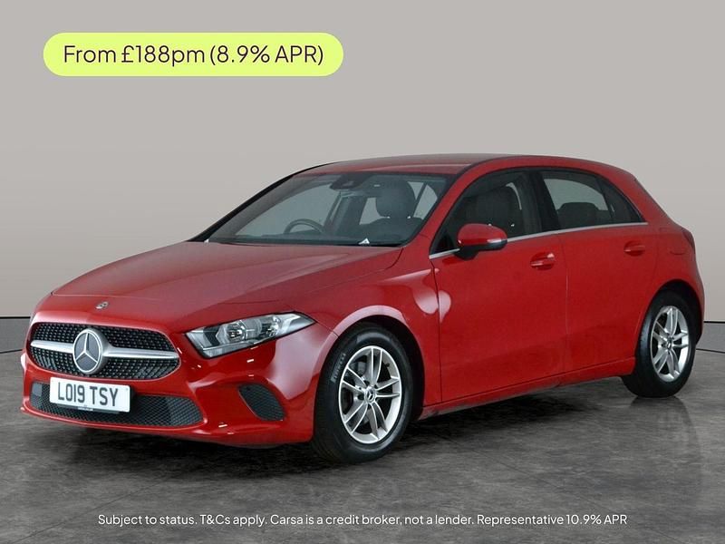 Used Mercedes A180 SE 116 HP (85 kW) 2019 Red Hatchback