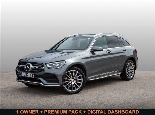 Grey Used 2022 Mercedes GLC220 AMG line SUV | £31,920 (Expensive) - Image 1/1