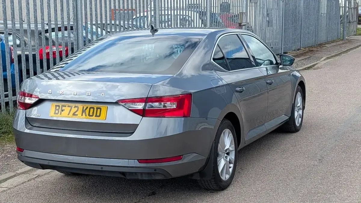 Used Skoda Superb SE Technology 150 HP (110 kW) 2022 Grey Hatchback
