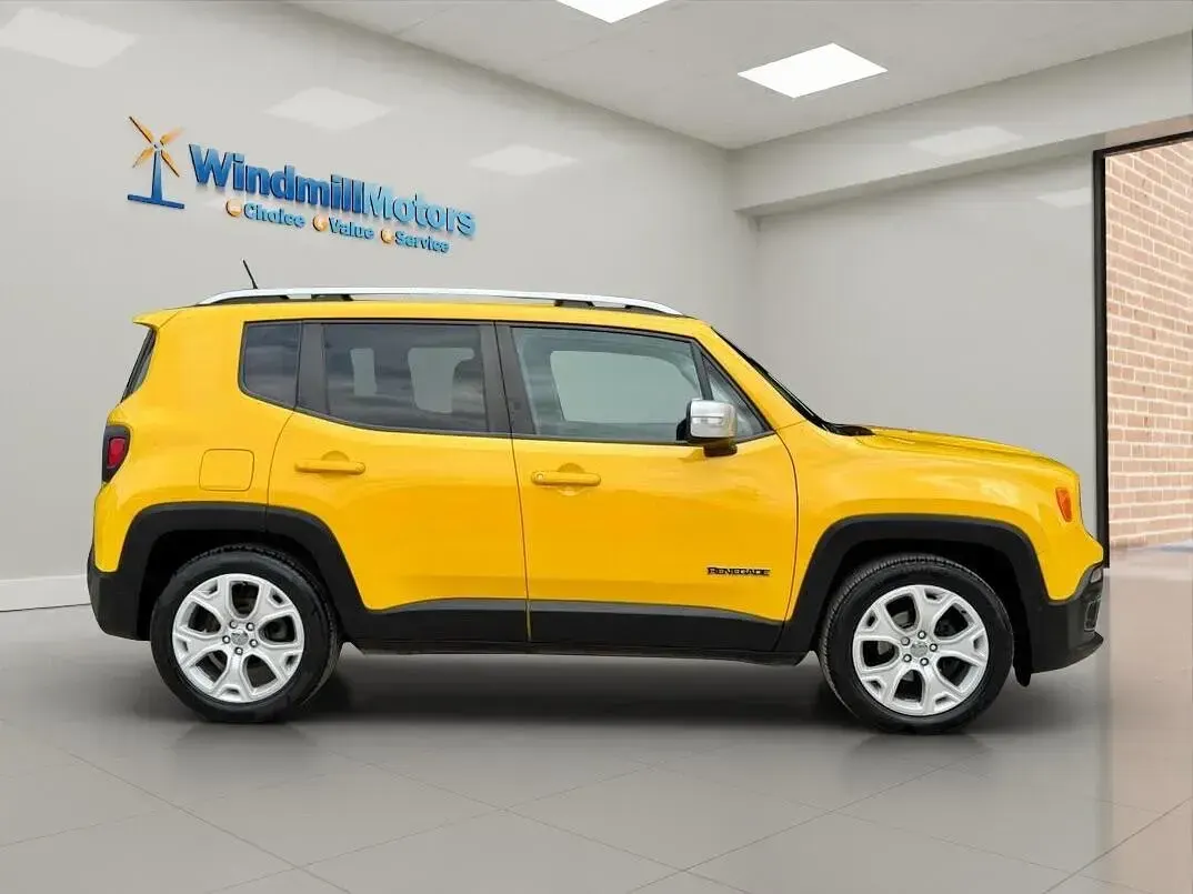 Used Jeep Renegade Limited 140 HP (102 kW) 2018 Yellow SUV