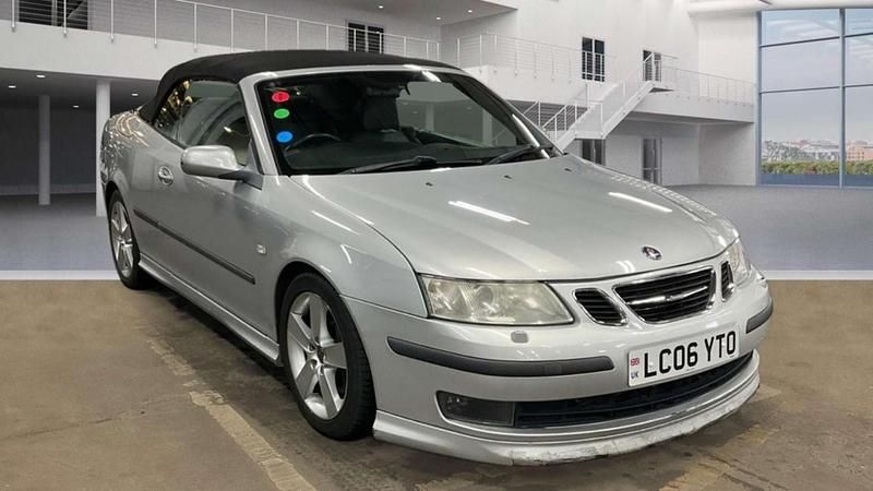 Silver Used 2006 Saab 9-3 Cabriolet Aero Cabriolet | £5,990 (Fair price) - Image 1/4