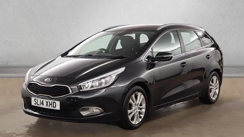 Used Kia Ceed Sportswagon 126 HP (92 kW) 2014 Black Estate