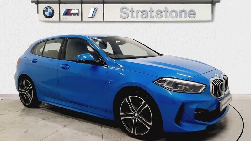 Blue Used 2021 BMW 118 M Sport Hatchback | £18,590 (Fair price) - Image 1/4