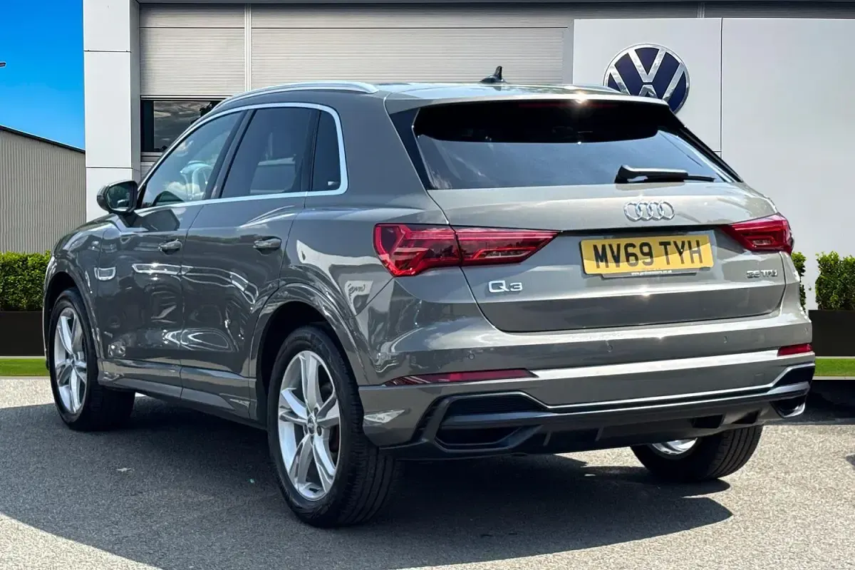 Used Audi Q3 S-Line 150 HP (110 kW) 2019 Grey SUV