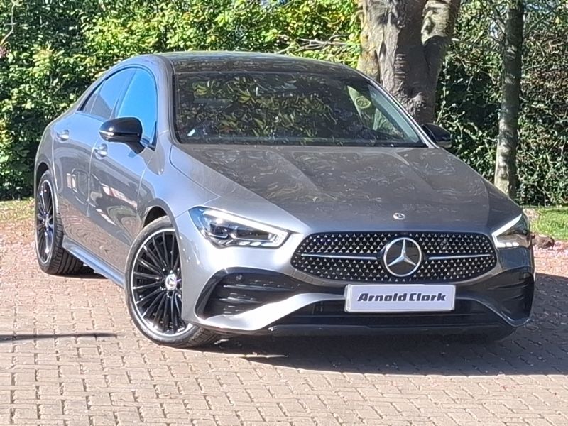 Grey Used 2024 Mercedes CLA220 AMG Line Premium Plus Sedan | £33,498 (Fair price) - Image 1/4
