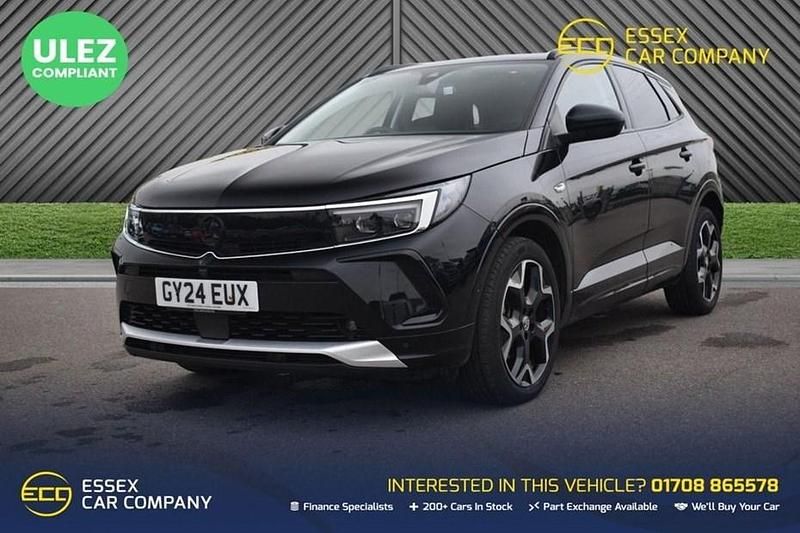 Used Vauxhall Grandland X Ultimate 136 HP (100 kW) 2024 Black SUV