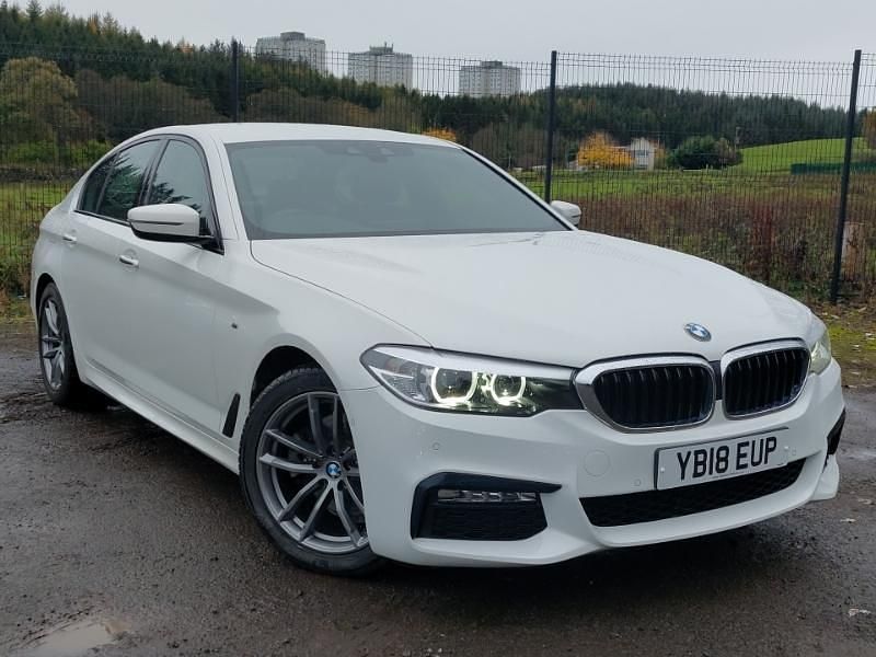 Used BMW 520 M Sport 190 HP (139 kW) 2018 White Sedan