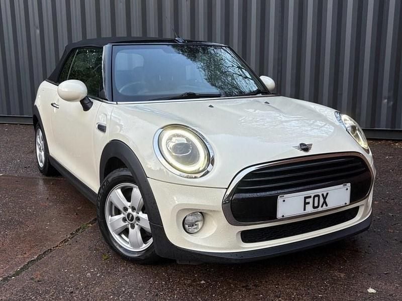 Used Mini Cooper Cabriolet 136 HP (100 kW) 2018 White Cabriolet