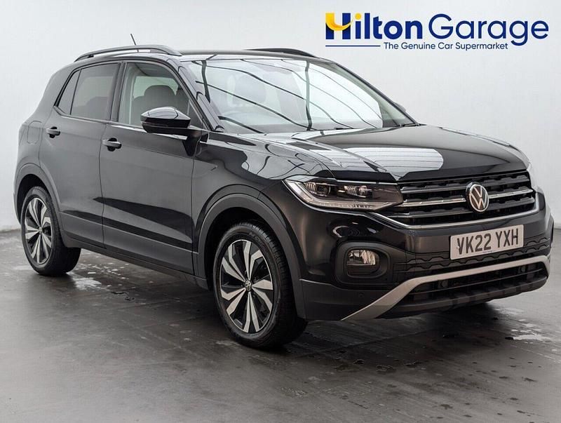 Black Used 2022 VW T-Cross Black Edition SUV | £17,350 (Fair price) - Image 1/4