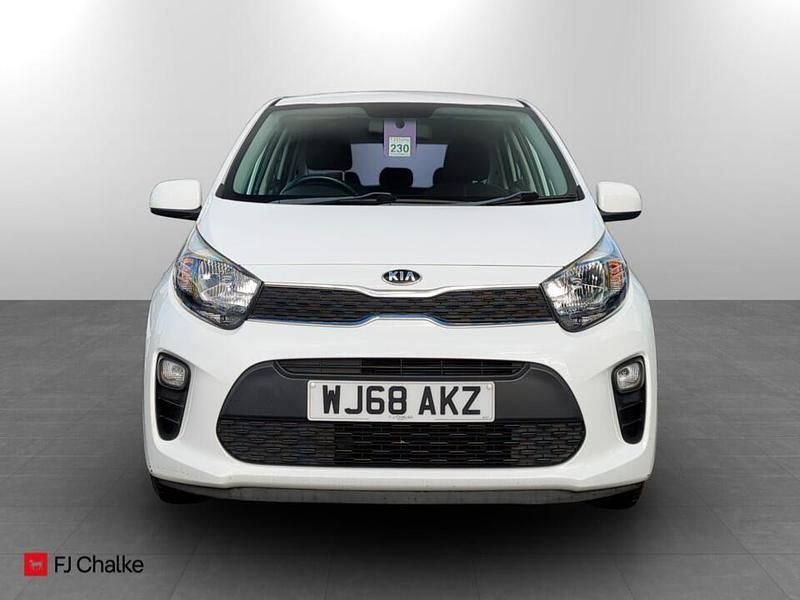 Used Kia Picanto 83 HP (61 kW) 2018 White Hatchback