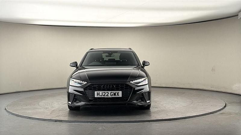 Used Audi A4 Black Edition 150 HP (110 kW) 2022 Mythos black metallic/mythos black metallic Estate