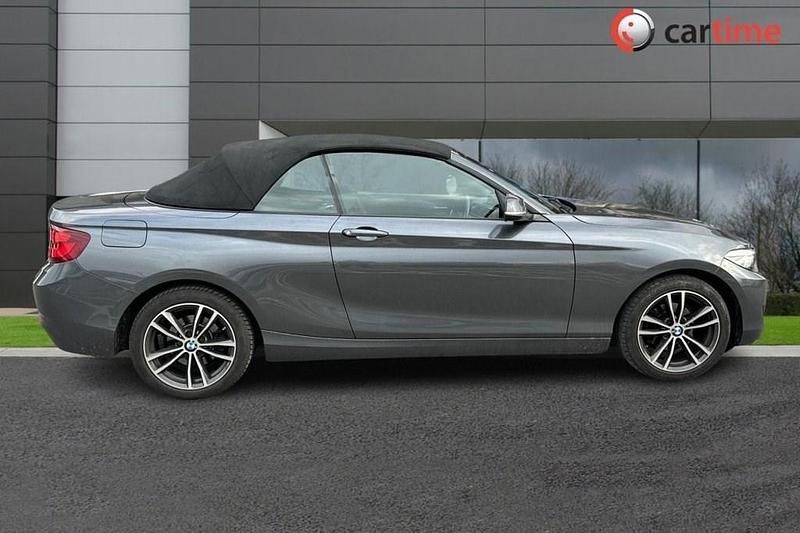 Used BMW 218 Sport Line 150 HP (110 kW) 2020 Grey Cabriolet