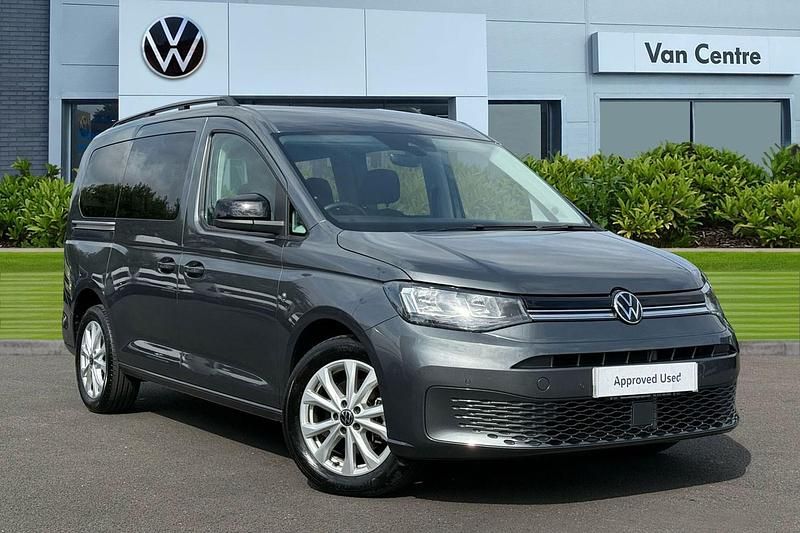 Grey Used 2024 VW Caddy Maxi Life MPV | £29,791 (Expensive) - Image 1/4
