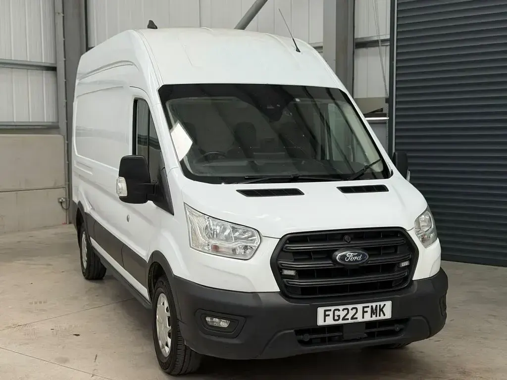 Used Ford Transit Trend 130 HP (95 kW) 2022 White Van