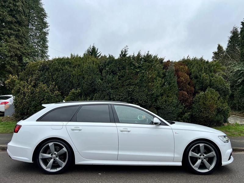 Used Audi A6 Black Edition 190 HP (139 kW) 2016 White Estate