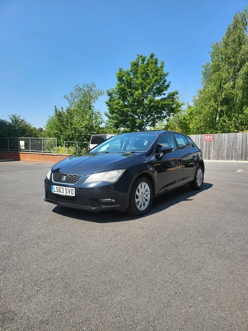 Used Seat Leon SE 110 HP (80 kW) 2013 Black Hatchback